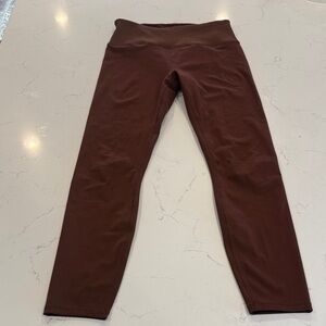 Vuori Chocolate Brown Leggings